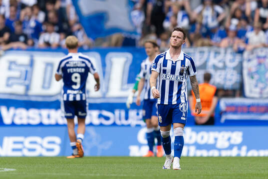 IFK Göteborgs Tobias Heintz deppar