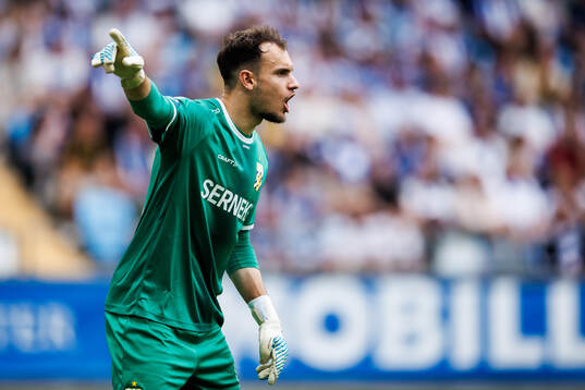IFK Göteborgs målvakt Elis Bishesari