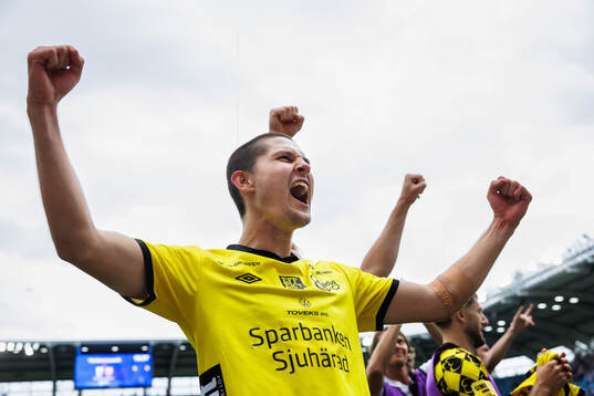 Elfsborgs Rasmus Wikström jublar