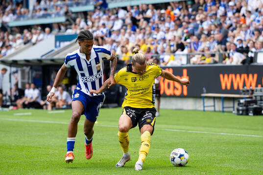 IFK Göteborgs Sebastian Clemmensen och Elfsborgs Niklas