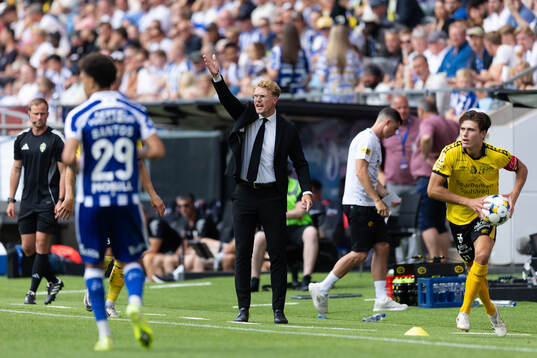 Elfsborgs tränare Oscar Hiljemark