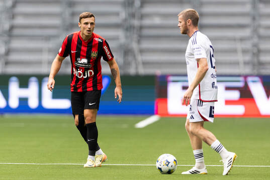 Brommapojkarnas Adam Skanning Jakobsen och Östers Tatu