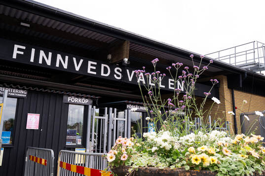 Entrén till Finnvedsvallen
