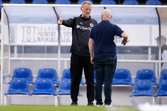 Värnamos tränare Arne Sandstø