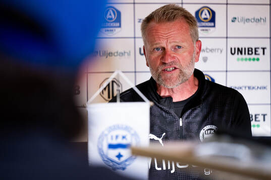 Värnamos tränare Arne Sandstø