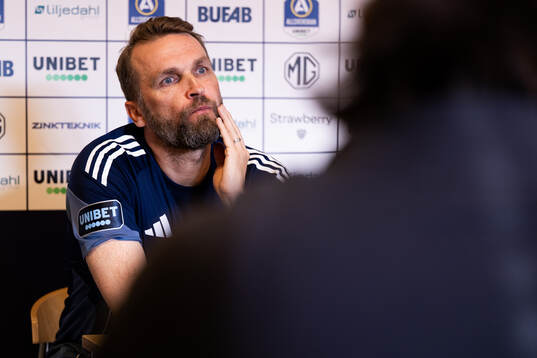 Djurgårdens tränare Jani Honkavaara