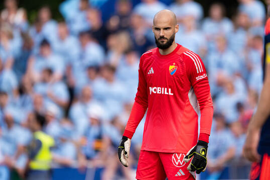 Djurgårdens målvakt Filip Manojlovic