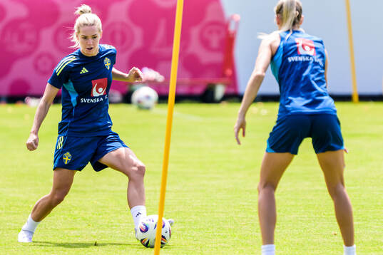 Hanna Lundkvist of the Swedish women's national football