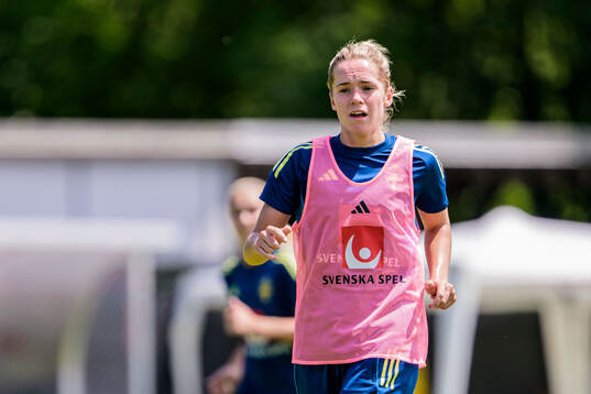 Hanna Lundkvist of the Swedish women's national football