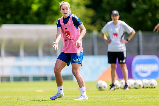 Hanna Lundkvist of the Swedish women's national football