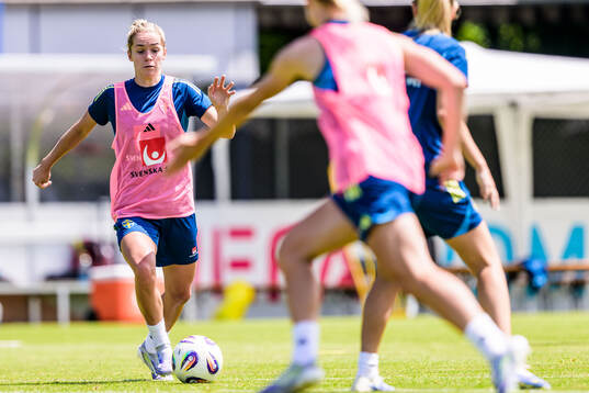 Hanna Lundkvist of the Swedish women's national football