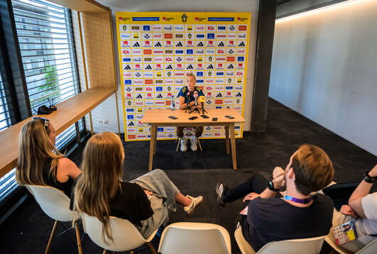 Hanna Bennison of the Swedish women's national football