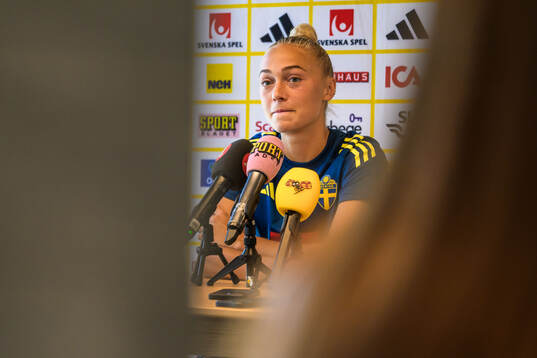 Hanna Bennison of the Swedish women's national football