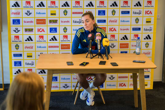 Linda Sembrant of the Swedish women's national football