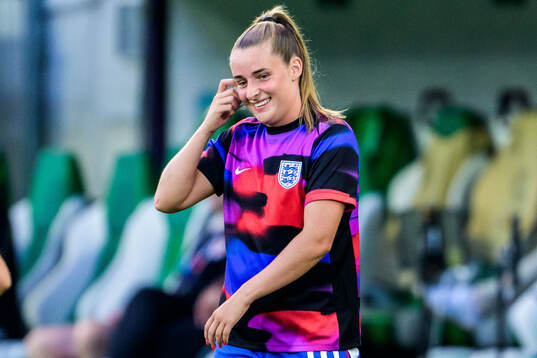 Ella Toone of England