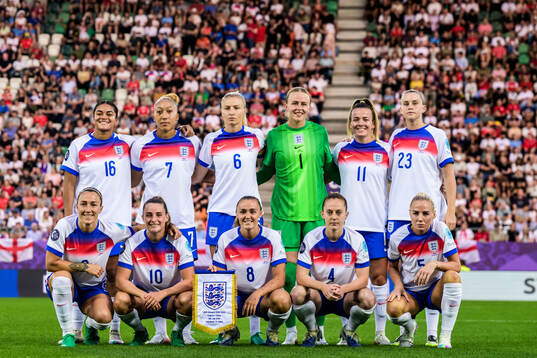 Jessica Carter, Lauren James, Leah Williamson, Goalkeeper