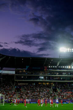 General view of the UEFA Women's Euro 2025 group stage