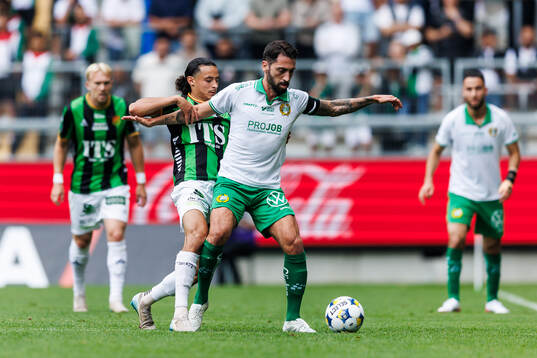 GAIS Amin Boudri och Hammarbys Nahir Besara
