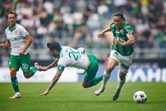 Hammarbys Nahir Besara och GAIS Amin Boudri