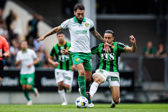 Hammarbys Nahir Besara och GAIS Amin Boudri