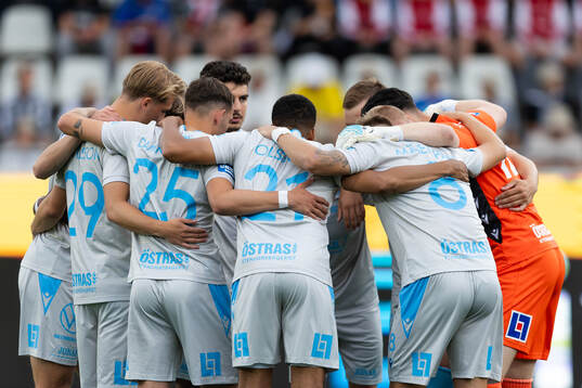 Halmstads spelare samlade