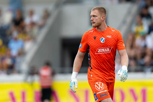 Halmstads målvakt Tim Erlandsson