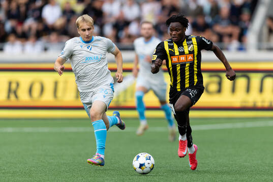 Halmstads Måns Andersson och Häckens Severin Nioule
