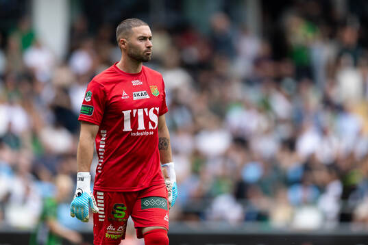 GAIS målvakt Mergim Krasniqi