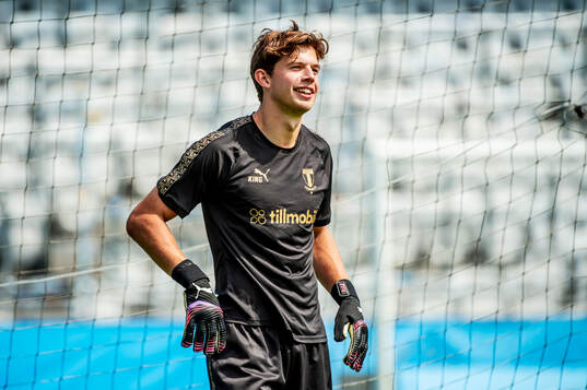 Goalkeeper Melker Ellborg