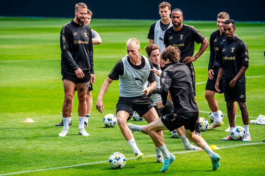 Daniel Gudjohnsen and Oliver Berg