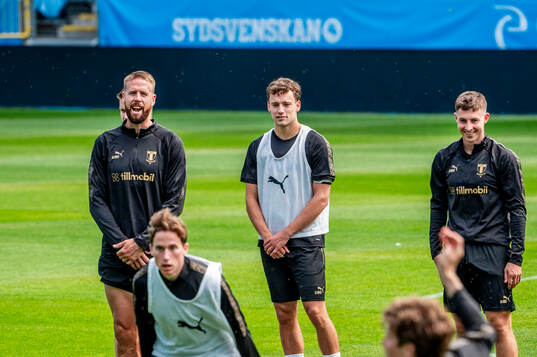 Pontus Jansson, Colin Rösler and Lasse Berg Johnsen