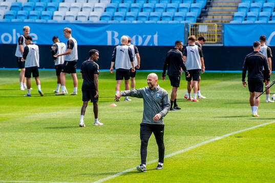 Head coach Henrik Rydström