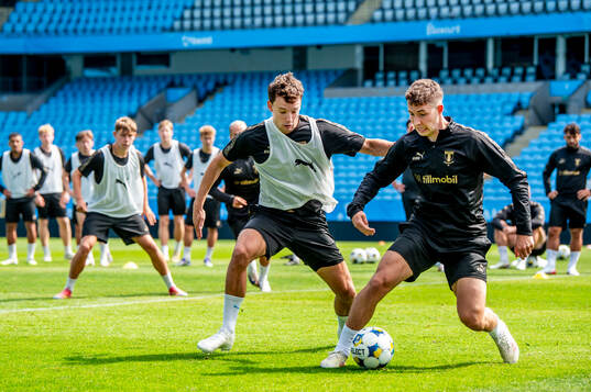Bläddra bland fler bilder av Football, UEFA Champions League Qualifiers, Malmö FF, Training