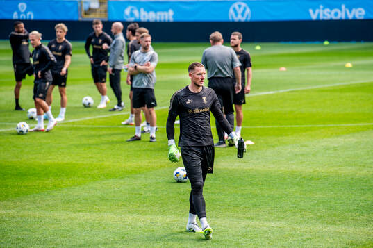 Goalkeeper Robin Olsen