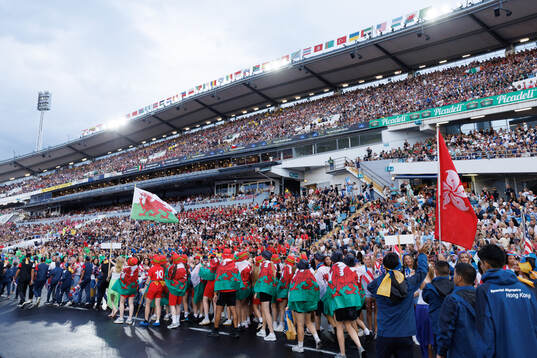 Deltagare från Wales