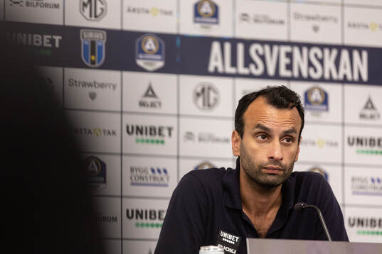 Sirius tränare Andreas Engelmark