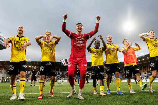 Viktor Gustafson, Bork Bang Kittilsen och målvakt Noel