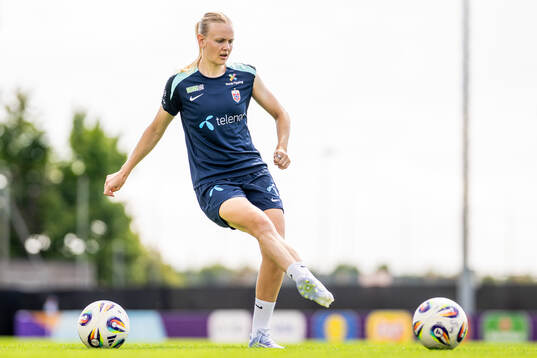 Karina Sævik of the Norwegian women's national football