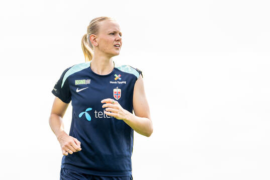 Karina Sævik of the Norwegian women's national football