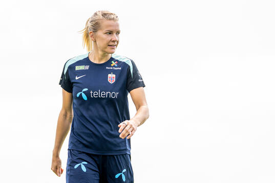 Ada Hegerberg of the Norwegian women's national football