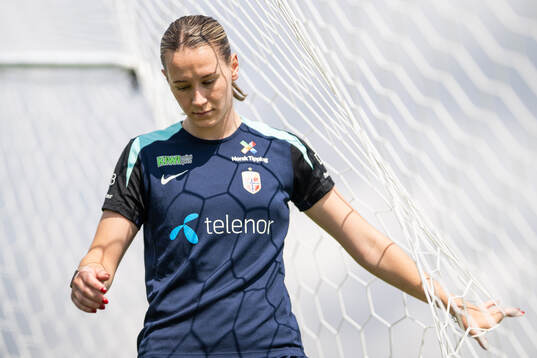 Elisabeth Terland of the Norwegian women's national