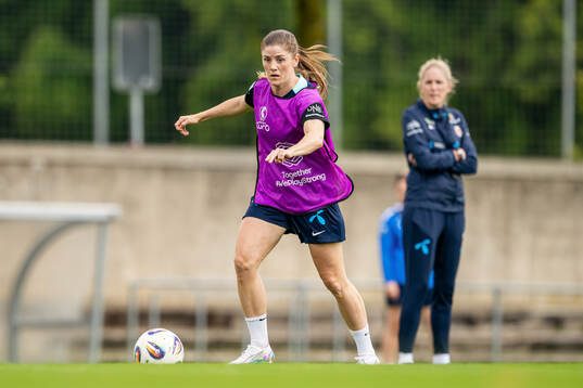 Maren Mjelde of the Norwegian women's national football
