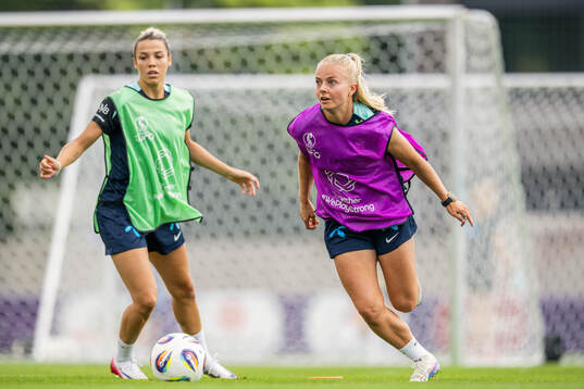 Emilie Woldvik of the Norwegian women's national football