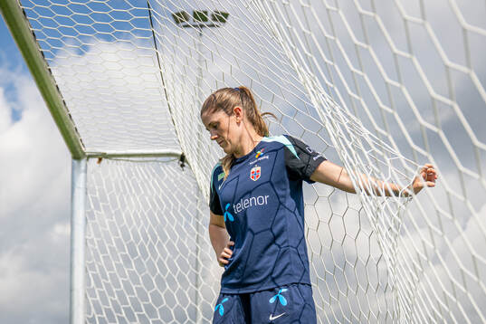Maren Mjelde of the Norwegian women's national football