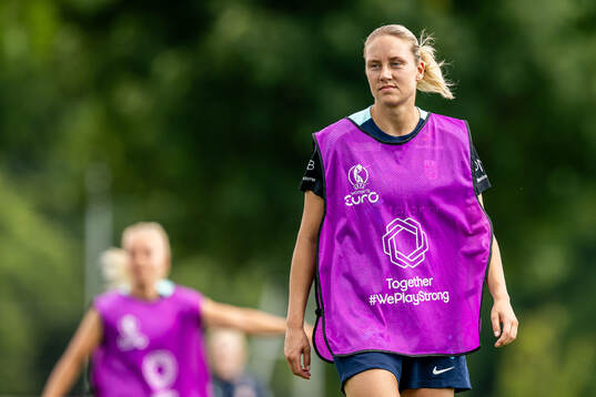 Lisa Naalsund of the Norwegian women's national football