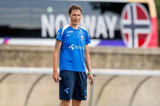 Ingvild Stensland, assistant coach of the Norwegian women's