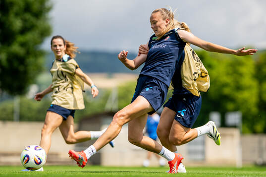 Synne Sofie Kinden Jensen of the Norwegian women's national