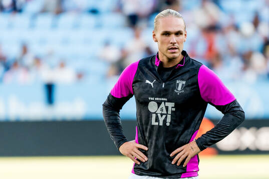 Arnor Sigurdsson of Malmö FF