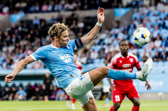 Jens Stryger Larsen of Malmö FF