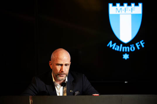 Head coach Henrik Rydström of Malmö FF